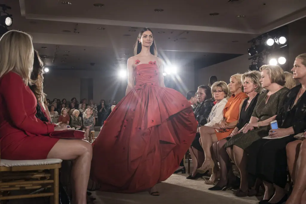Oscar de la Renta on the Ten Best Dressed runway