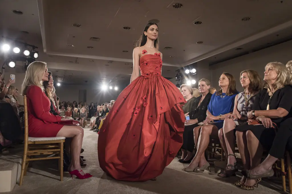 Oscar de la Renta on the Ten Best Dressed runway
