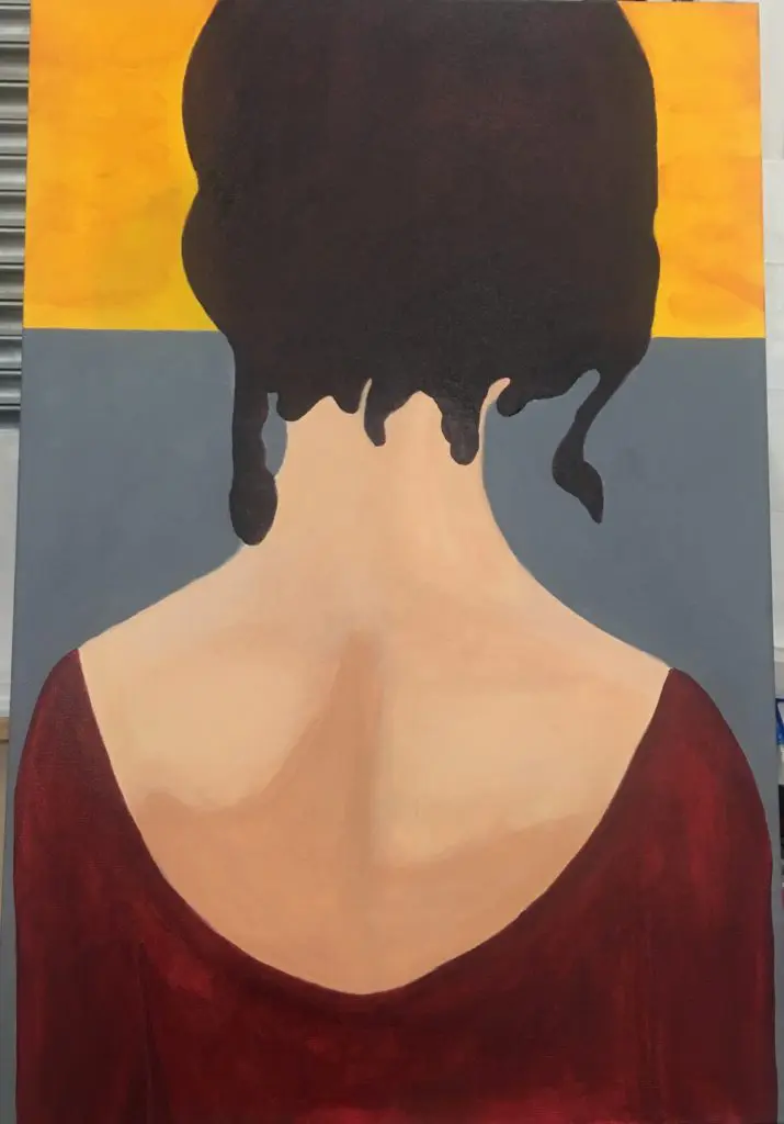 Adriana LoRusso's “She Pauses," 2018 (SIlver Street, Studio 326)