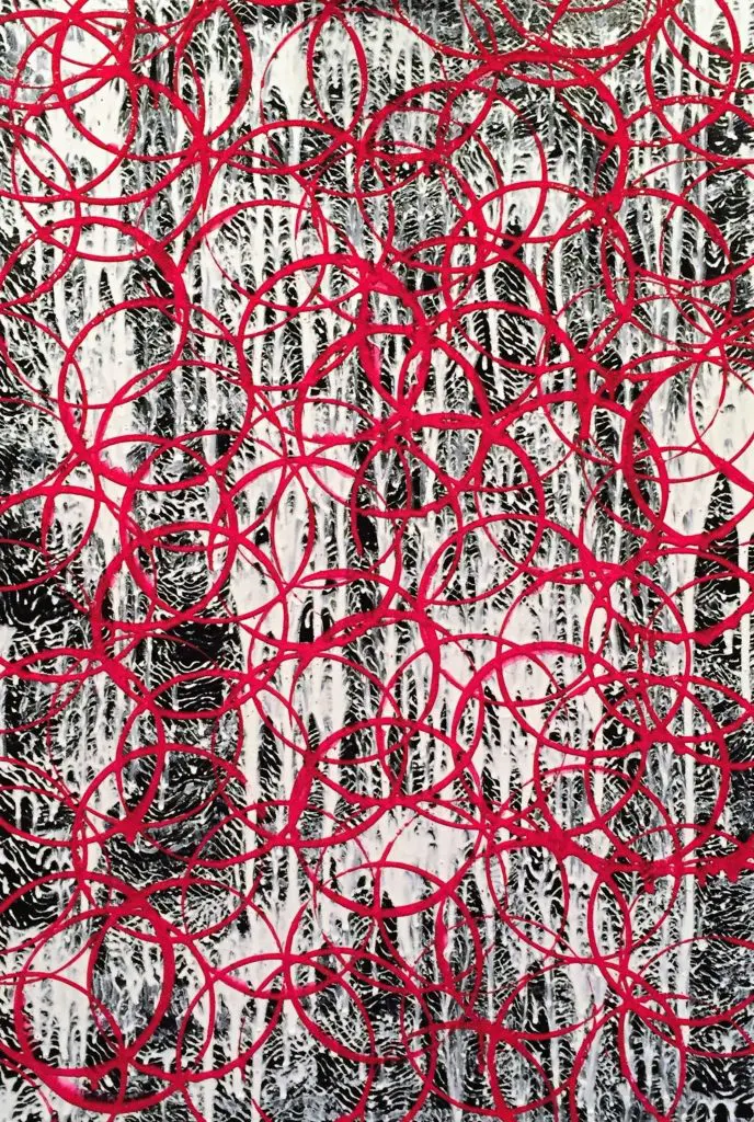 April Strahan's “Weeping Burch,” 2016 (Sabine Street, Studio 101)