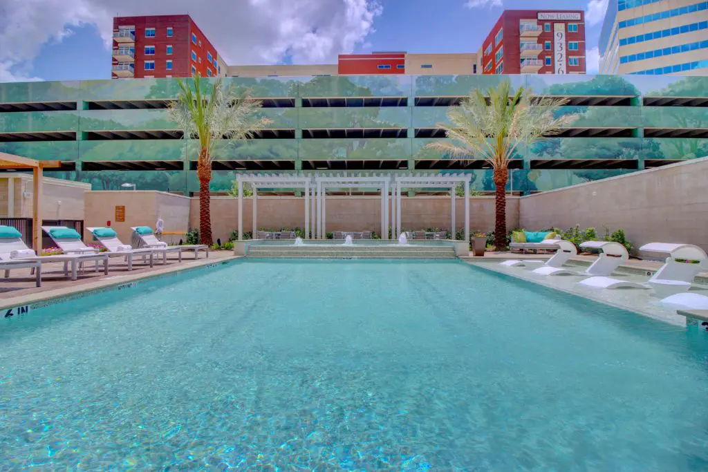 The McCarthy brings its own more chill pool scene.