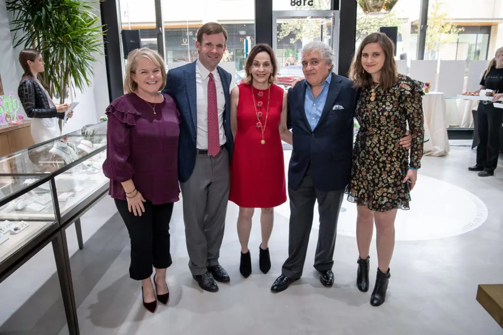 Julie Wilsey, Paxton Motheral, Joanne & Charles Teichman, Alysa Teichman