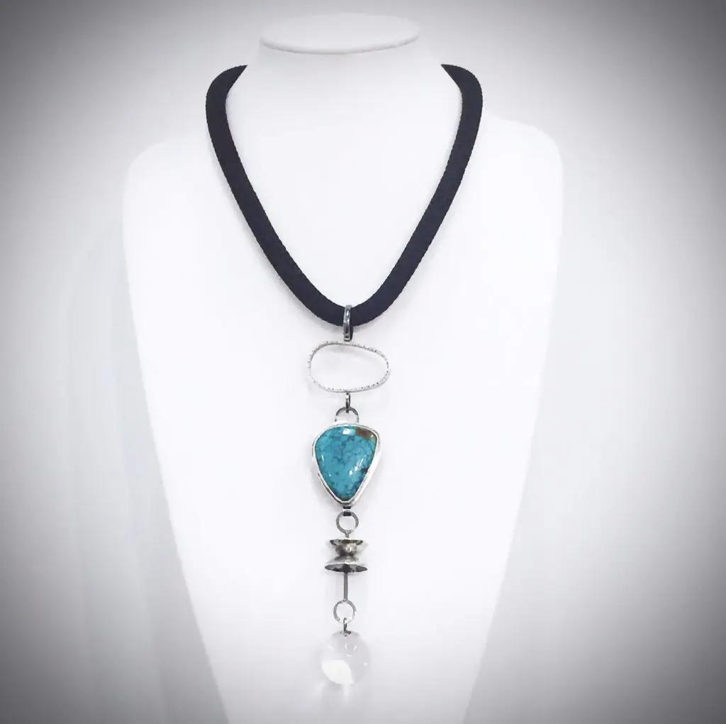 Kim Whittington's “Atomic Totum Necklace” 2018 (Silver Street, Studio 320)