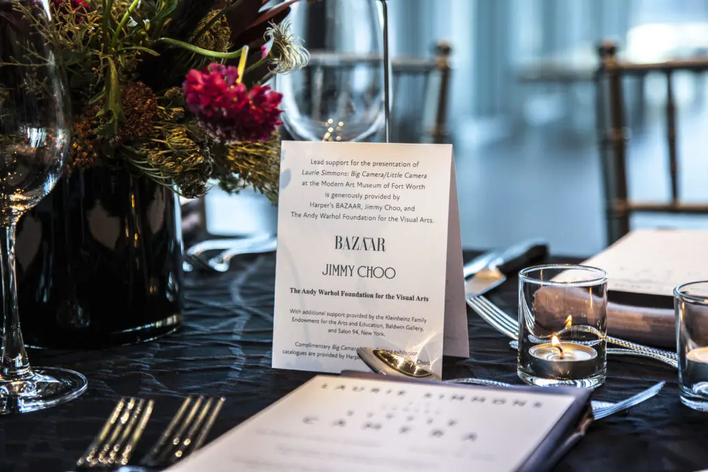Laurie Simmons opening dinner (Photo by Kim Leeson)