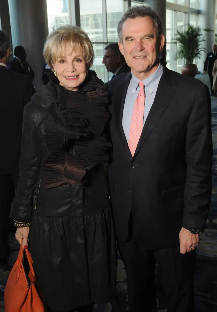 Leisa Holland Nelson and Mike Dumas at the 2018 National Philanthropy Day's "Change the World with a Hero's Heart" Awards Luncheon at the Hilton Americas Hotel Thursday Nov. 15, 2018.(Dave Rossman Photo)