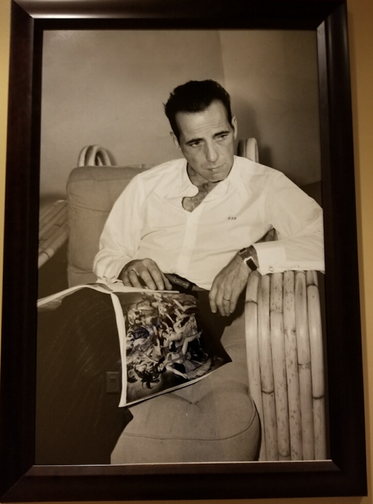 One Hollywood icon rules this new Toyota Center lounge.