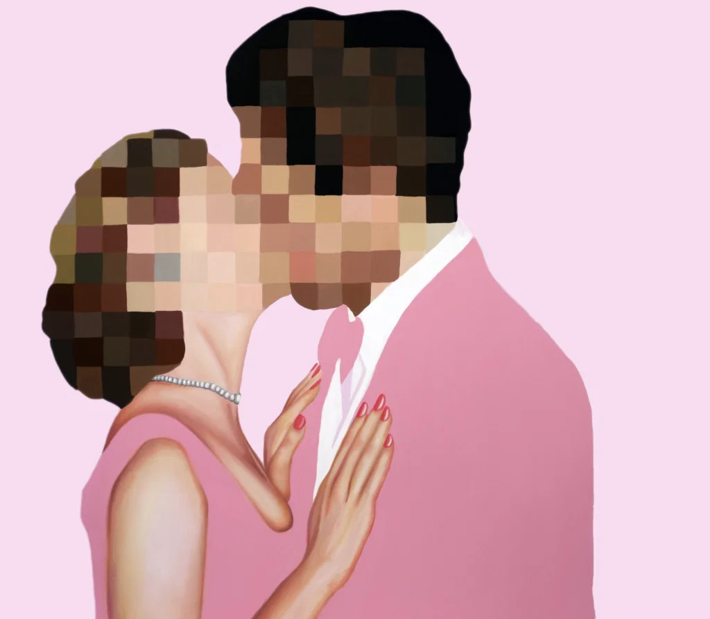 Reagan Corbett's "The Kiss," 2018 (The Silos, Studio 239)