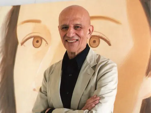 Why not hire Alex Katz to do a portrait?