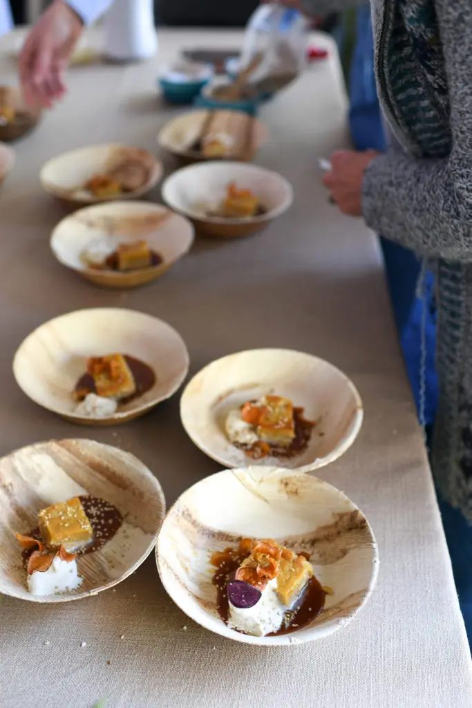 Mouthwatering bites were served meal after meal. (Photo by Bonjwing Lee)
