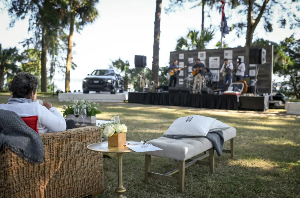 Live music and breathtaking views were a common theme at Music to Your Mouth