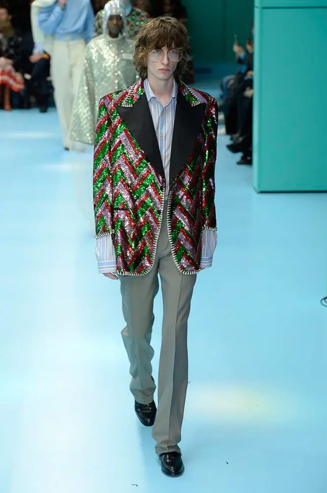 Gucci sequins for an evening of dancing.