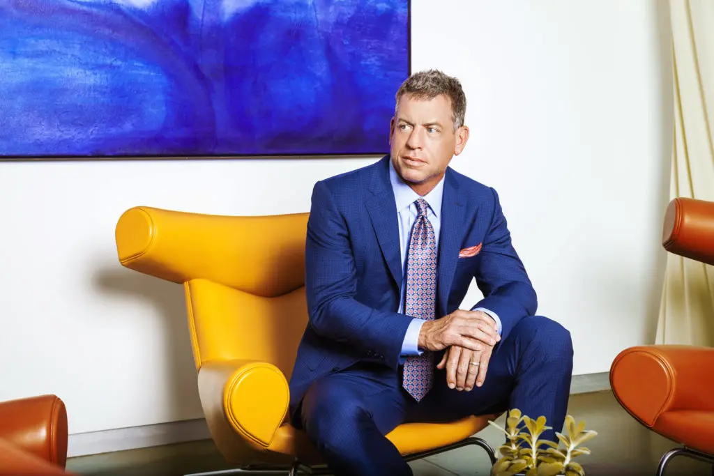 Q Clothier's celebrity believers include Troy Aikman.
