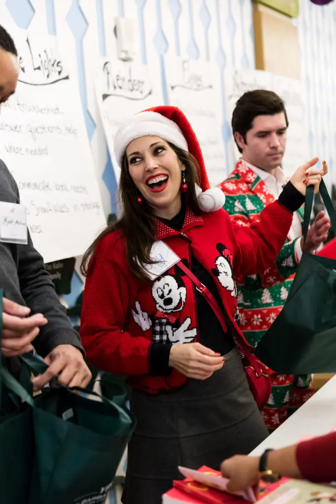 Barbara Bush Houston Literacy Foundation Young Professional Group Tacky Sweater party