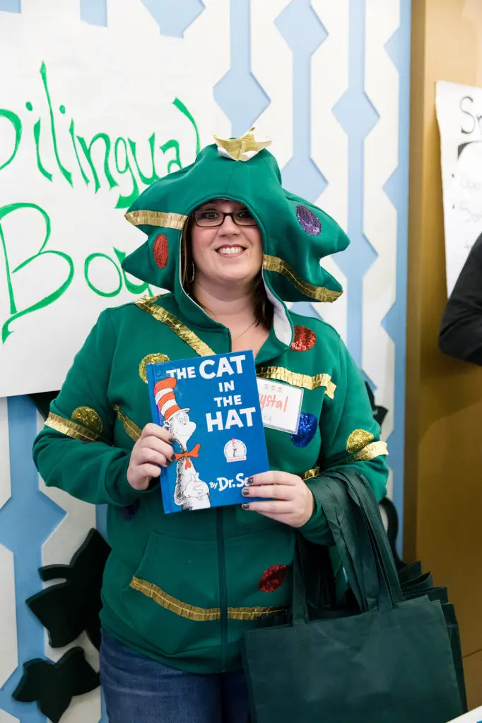 Barbara Bush Houston Literacy Foundation Young Professional Group Tacky Sweater party