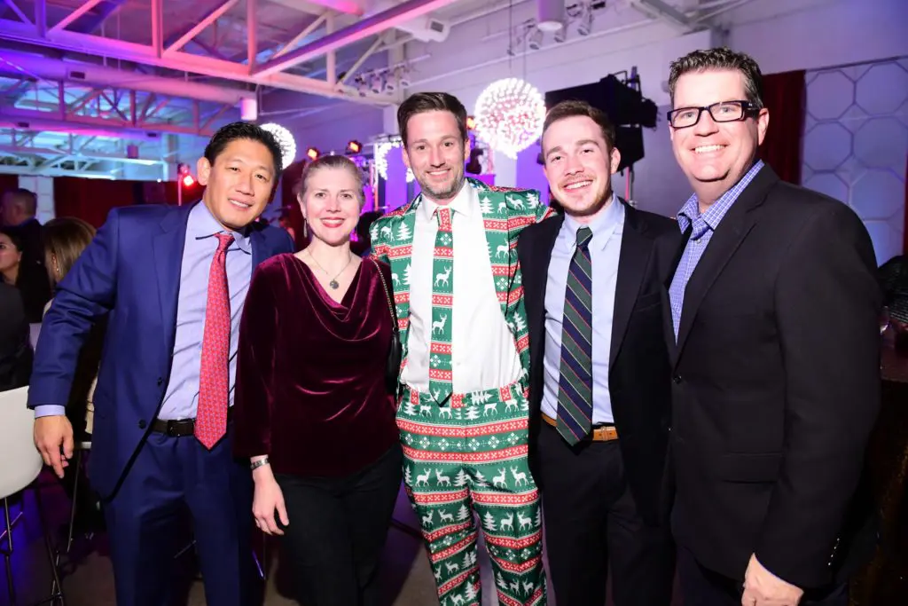 Texas Medical Center holiday party at the TMC Innovation Institute