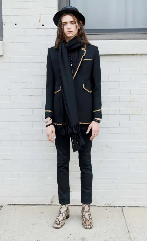 Feeling svelte then Saint Laurent.