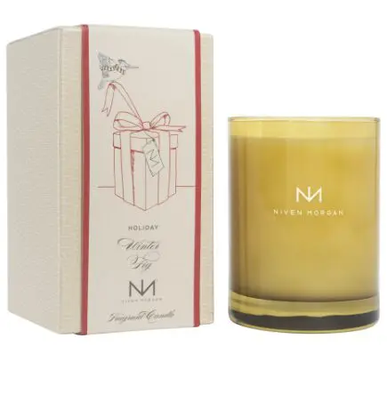 A Niven Morgan candle always burns in my house.