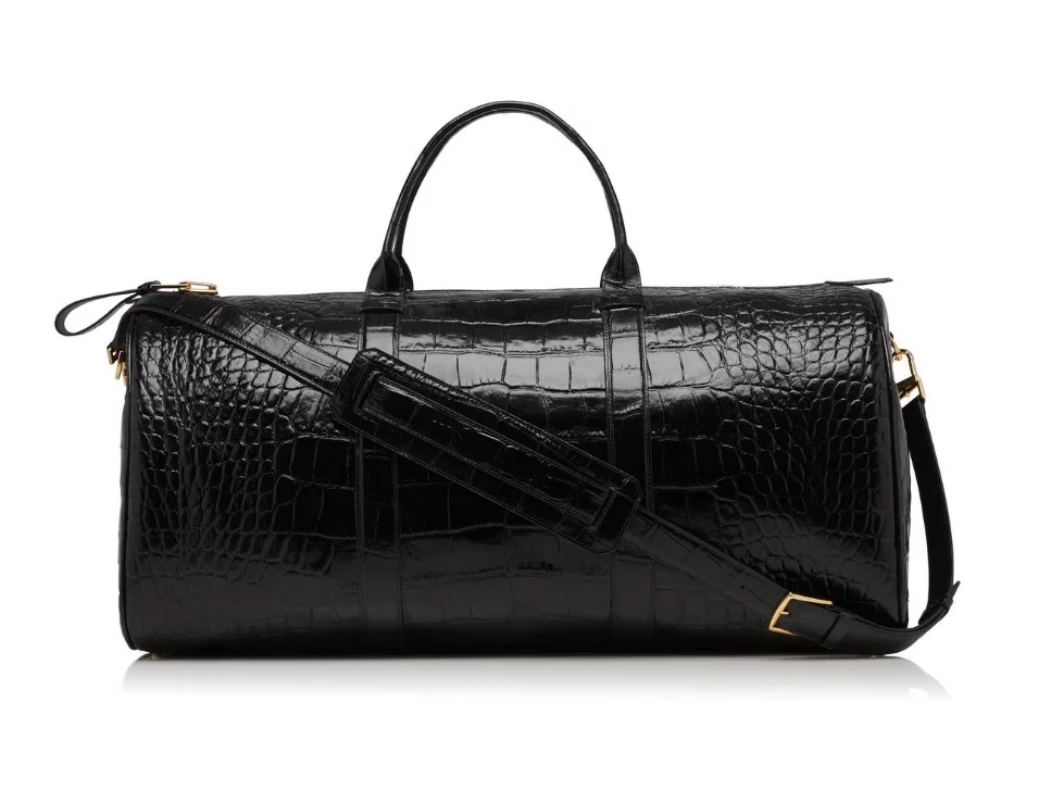 Have exotic skin bag will travel.