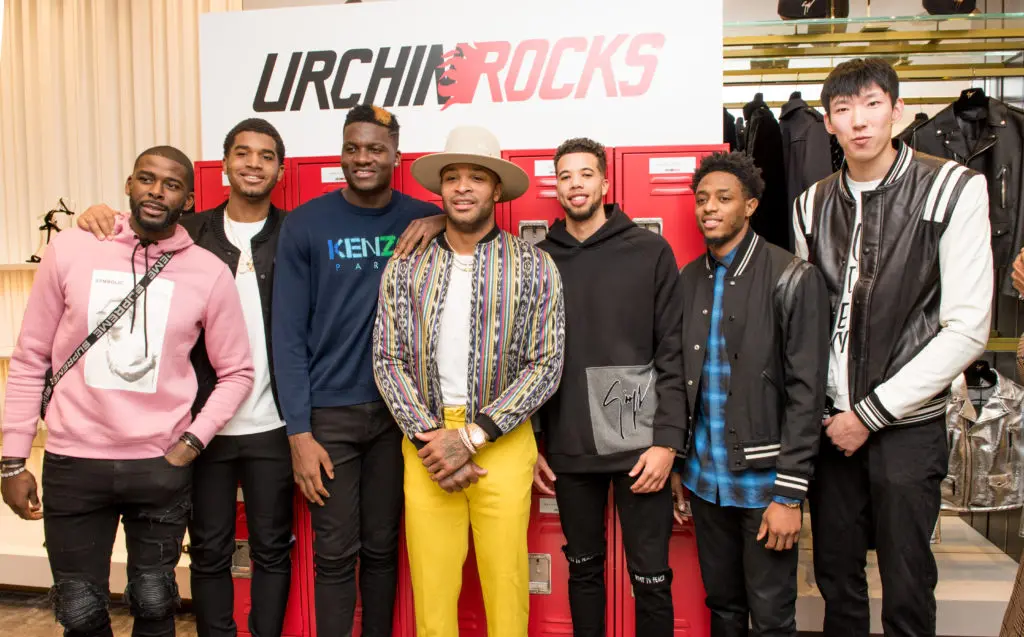 James Ennis, III, Marquese Chriss, Clint Capela, P.J.Tucker, Michael Carter Williams, Brandon Knight and Zhou  Qi