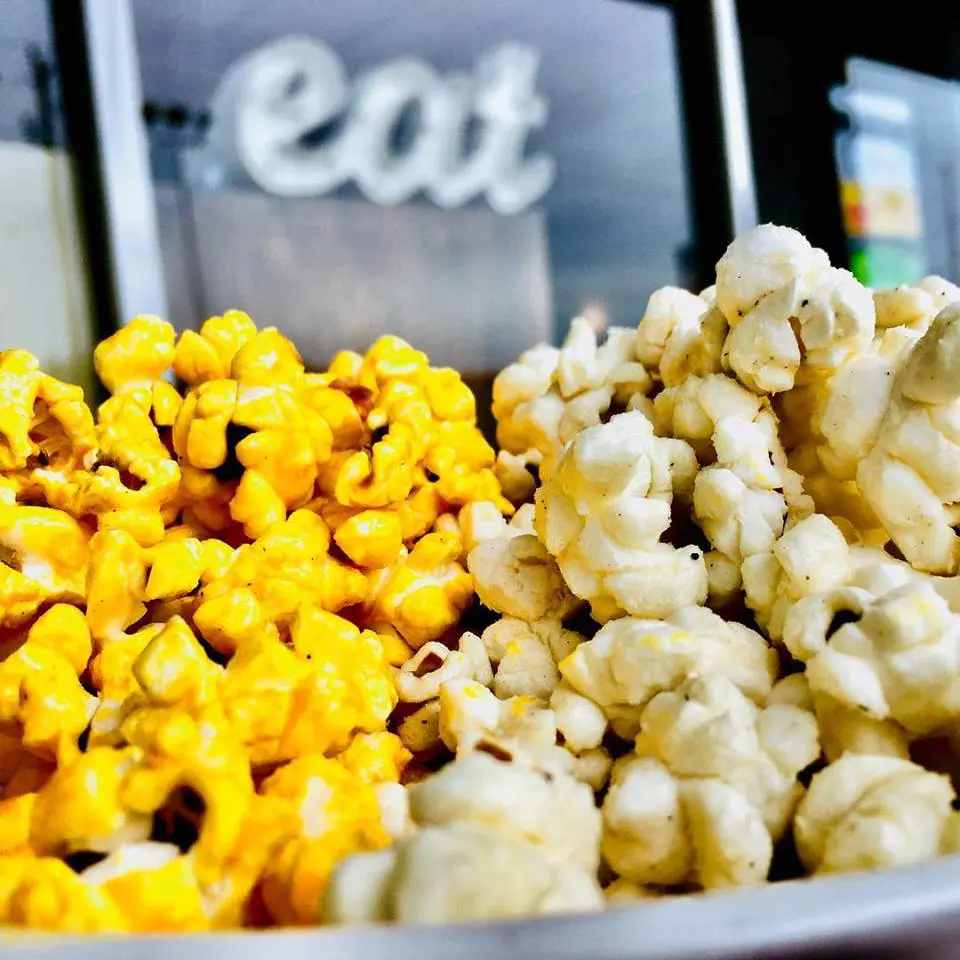 Pop & Pan's popcorn is next-level. 