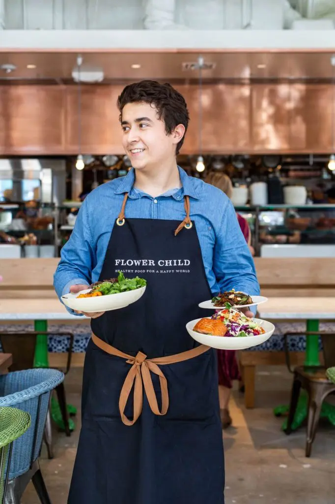 The chefs at Flower Child 