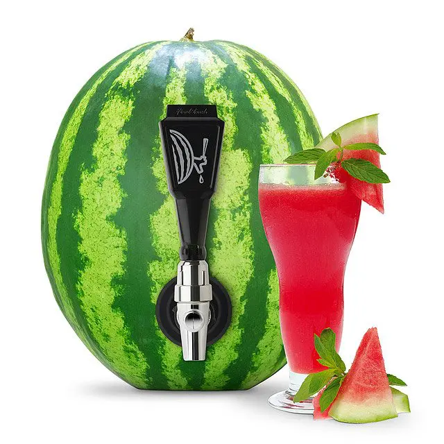 This brings a whole new meaning to fruit cocktail. 