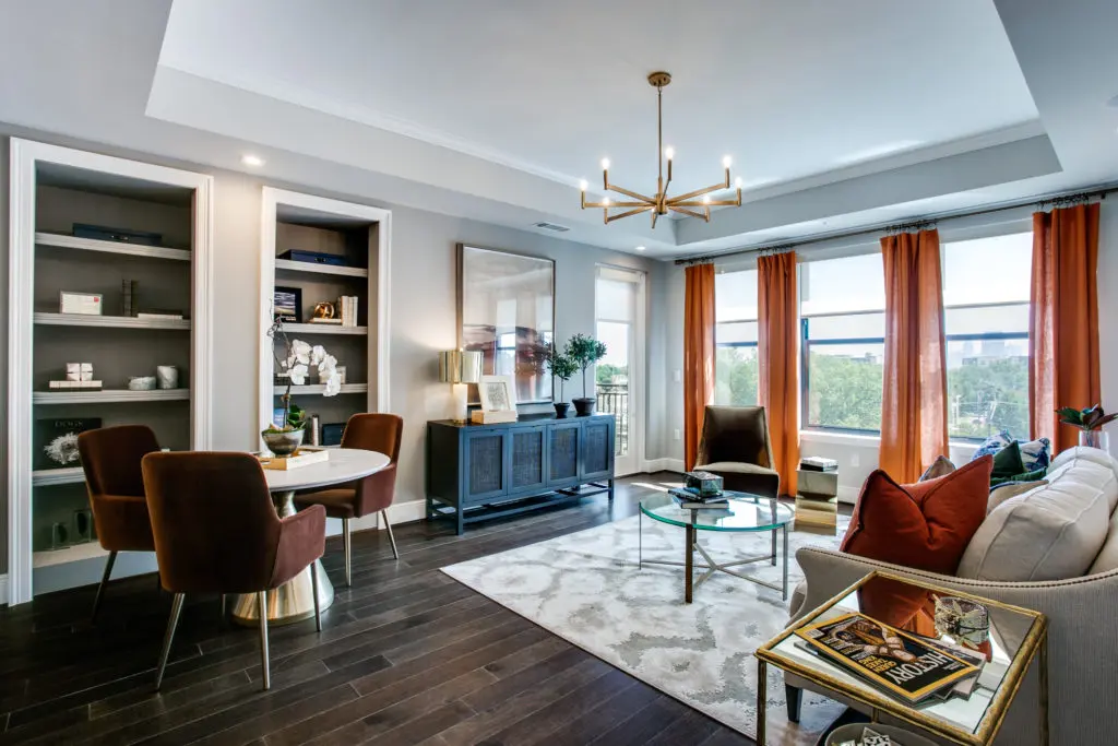 The McKenzie's units average 1,600 square feet — much bigger than most luxury apartments.