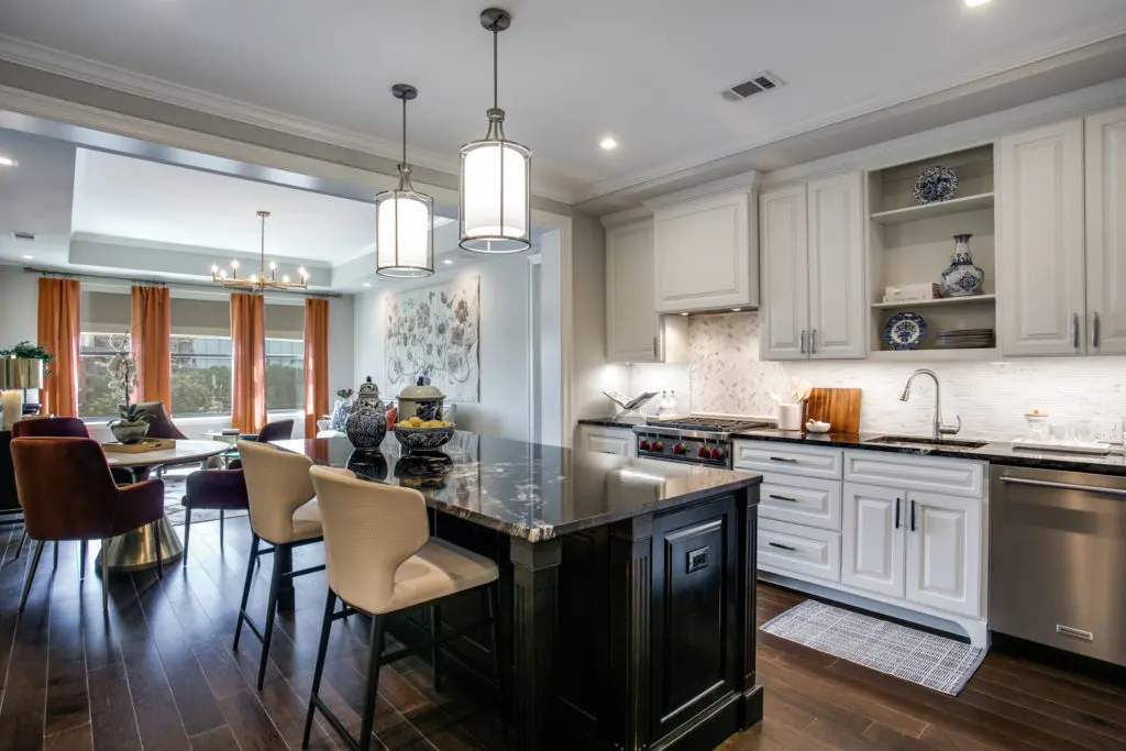The McKenzie's interiors are all about high-end finishes.