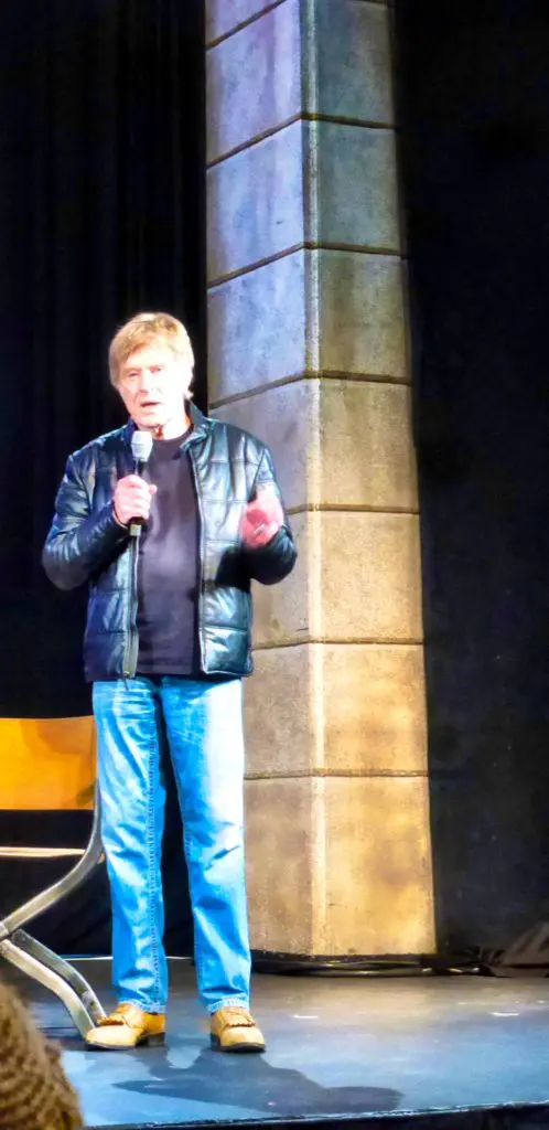 Robert Redford, announced  in 2019 that he would no longer be the public face of Sundance (photo by Jane Howze) 