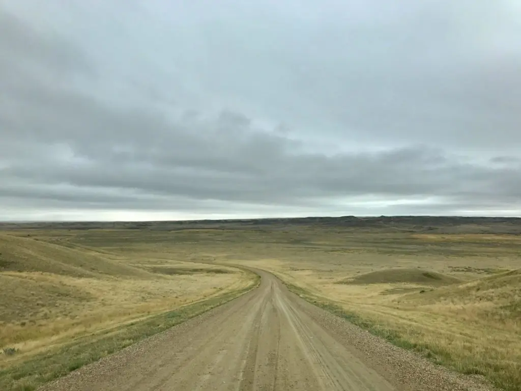 Stark beauty along the Ecotour Scenic Drive in Grasslands National Park