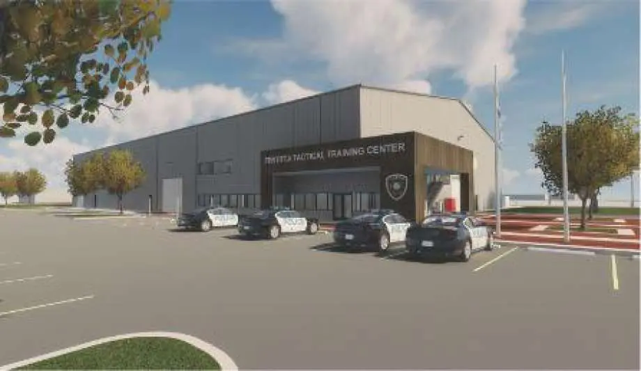 The Tilman Fertitta Family Tactical Training Center includes a virtual village of live shooter training scenarios.