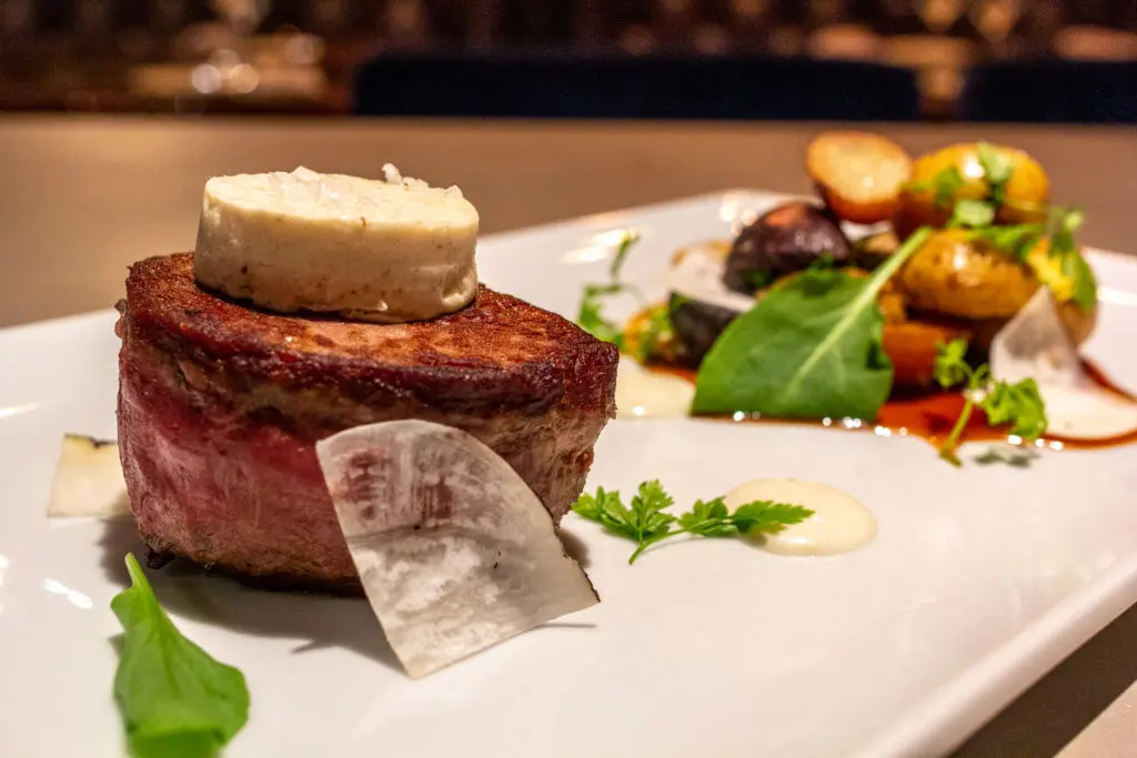 Felix Culpa's turf (a mouth-watering filet mignon).