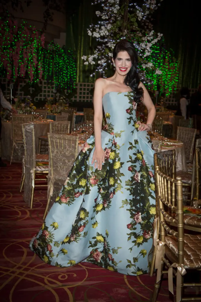 2013 Ballet Ball chair Kelli Cohen Fein in Carolina Herrera (Photo by Fulton Davenport)