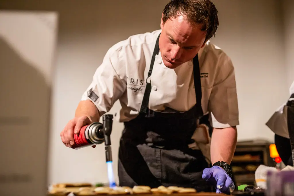Chef Austin Simmons always put in the work at Tris. And now he's doing his own new ventues.