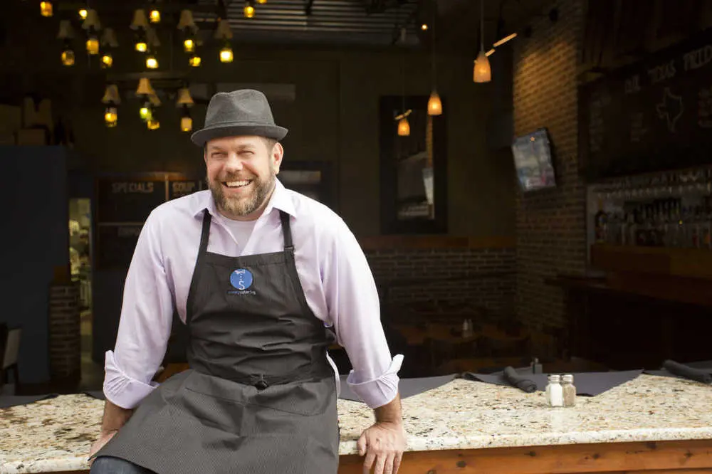 Jonathan Calabrese (pictured) and Tony Winkler met playing basketball and quickly restaurant bonded.