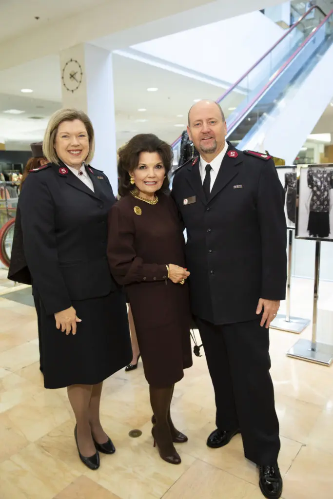 Salvation Army tea at Neiman Marcus
