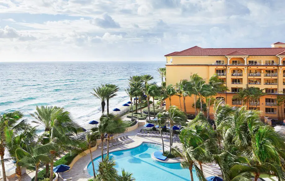 The sweeping resort is second to none. 