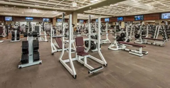 Life Time has over 400 cardiovascular and resistance training machines. 