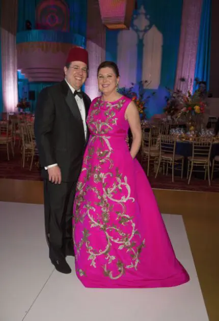 Houston Ballet campaign co-chair Shawn Stephens chairs the 2014 Houston Ballet Ball with husband Jim Jordan.