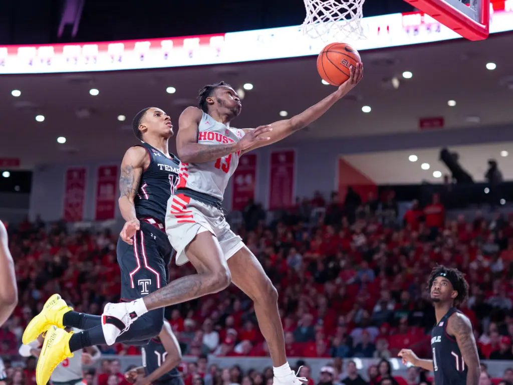 DeJon Jarreau's ability to push the pace and get to the rim is game changing for the  University of Houston. (Photo by F. Carter Smith.)