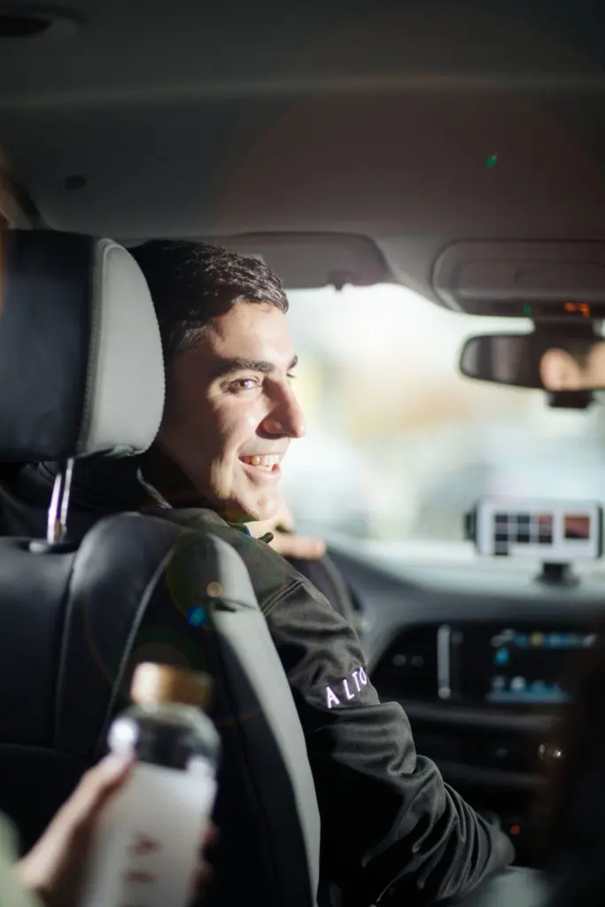 Customers feel in control of their ride. 