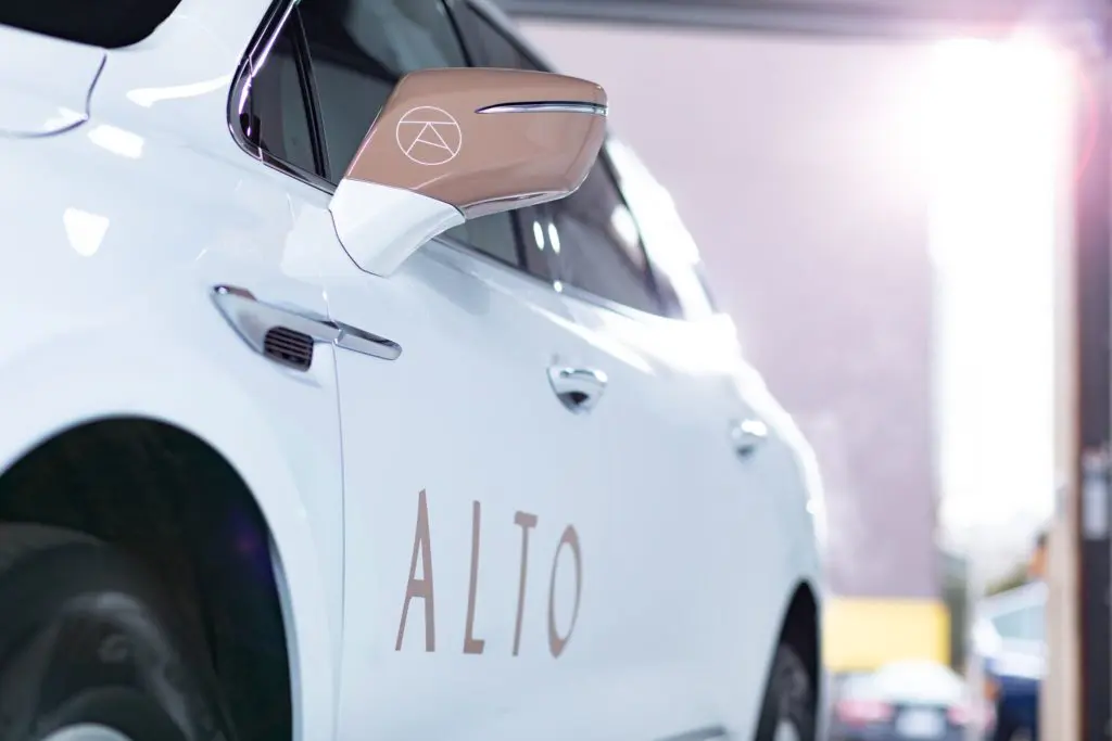 All Alto vehicles feature in-car cameras to prevent distracted driving. 
