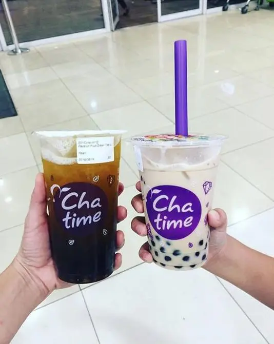 Hazelnut chocolate milk is a Chatime favorite. 