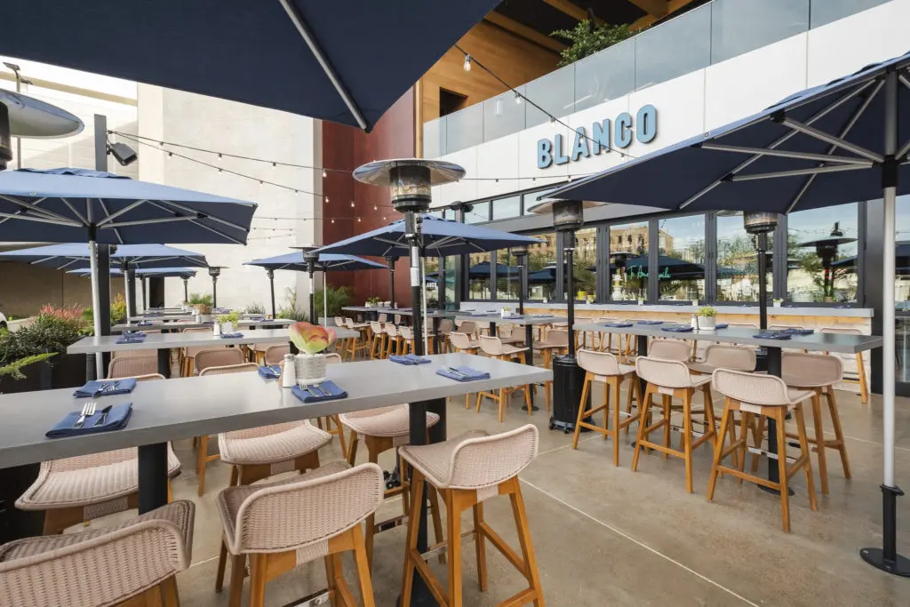 The high-end casual joint's right beneath Nobu. 
