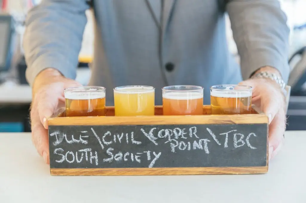 Let your beer fancies take flight. 