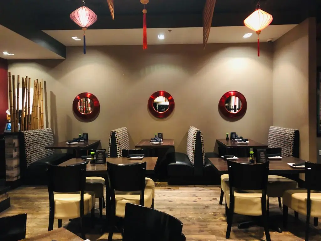 The dining room at Howard Wang's Uptown location.