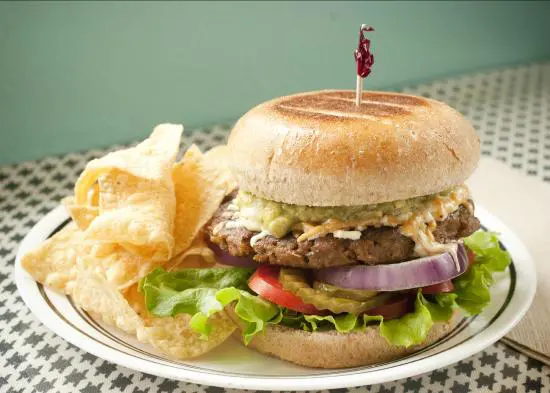 Spiral Diner and Bakery knows vegan burgers.