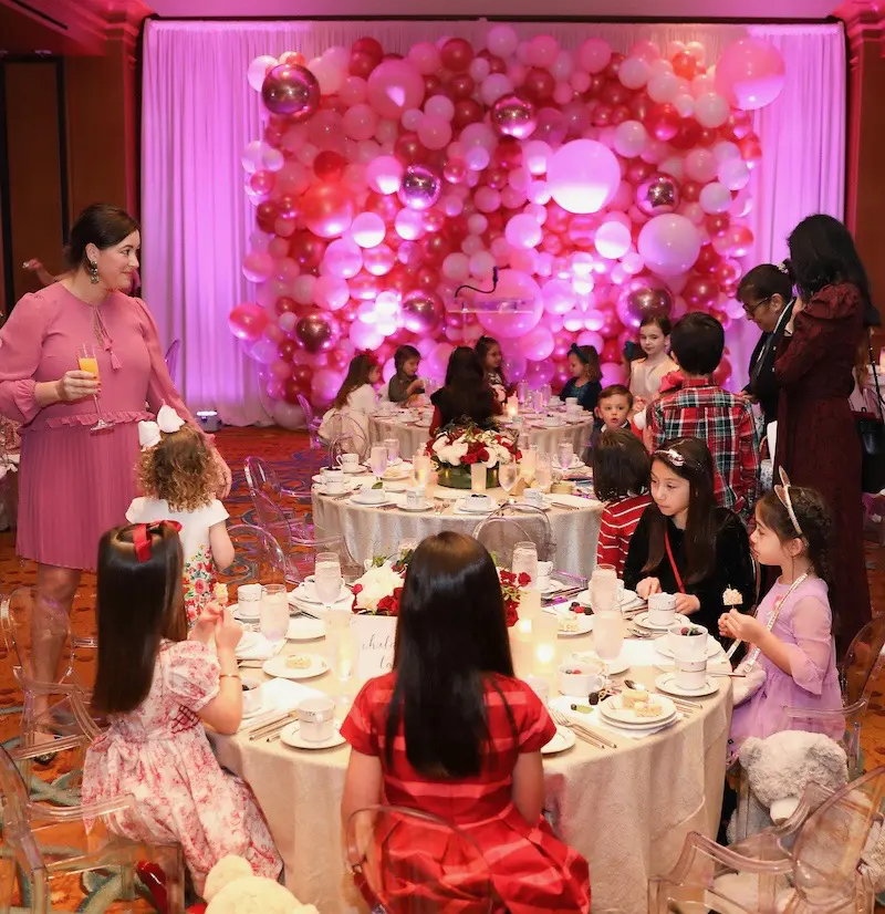 Children's Memorial Hermann Teddy Bear Tea at the St. Regis Hotel  (Photo by Priscilla Dickson)