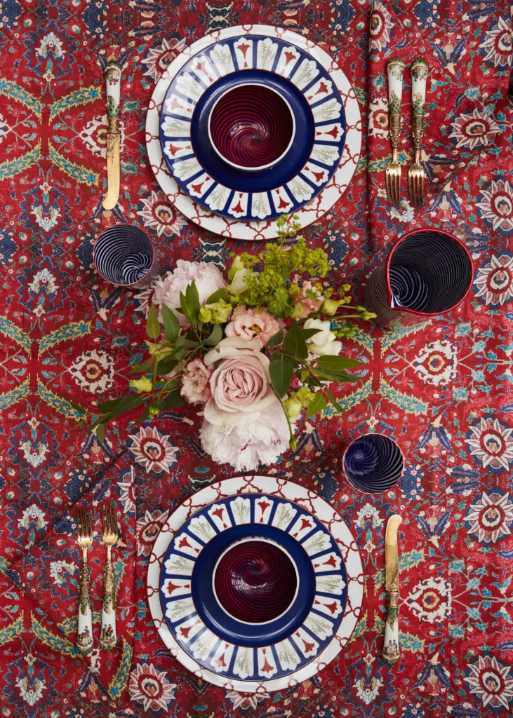 Richard Ginori plates for Cabana.