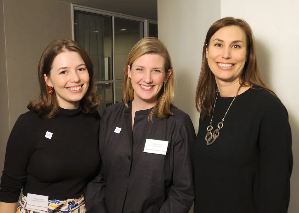 Bridget Hovell, Mandy Porter, Christina Brungardt (Photo by Dave Rossman)